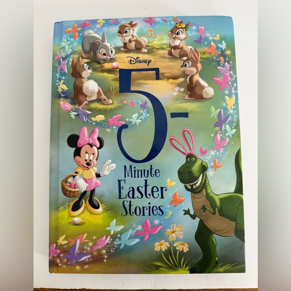 Disney 5 Minutes Easter Stories Book Baby Toddler Kids Bedtime Hardcover